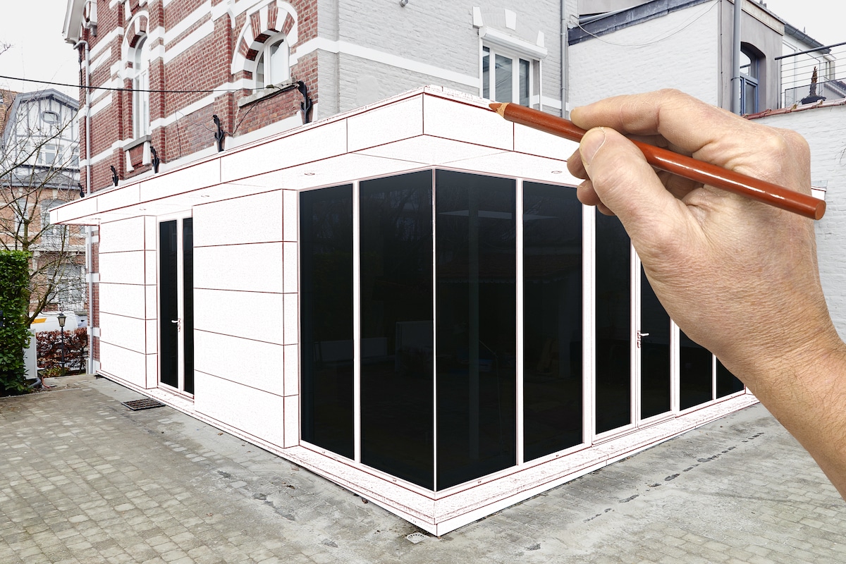 Projet d'extension de maison
